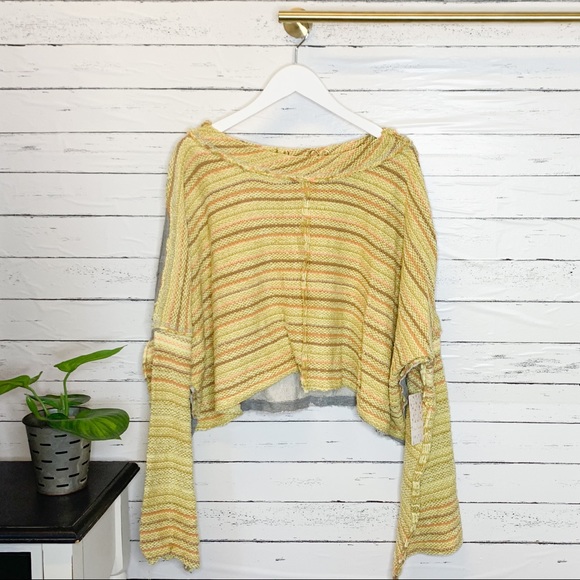 Free People Catalina Pullover in Soft Sunset - Picture 3 of 6